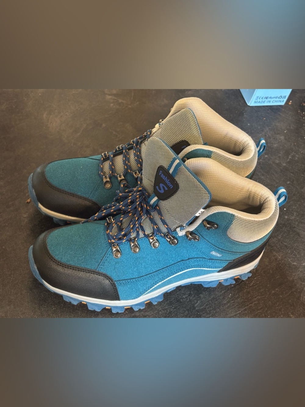 Teal Fashion S Hiking Boots